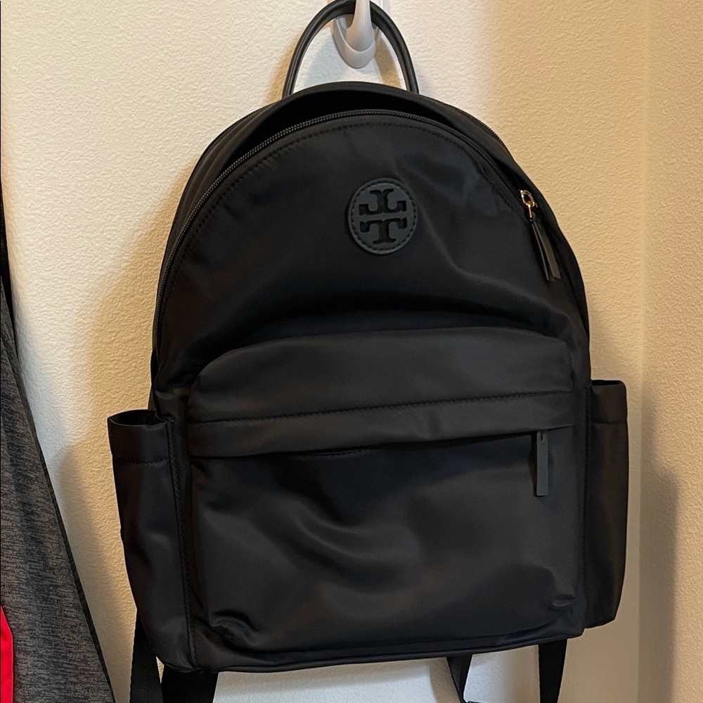 Tory Burch Jet Black Backpack